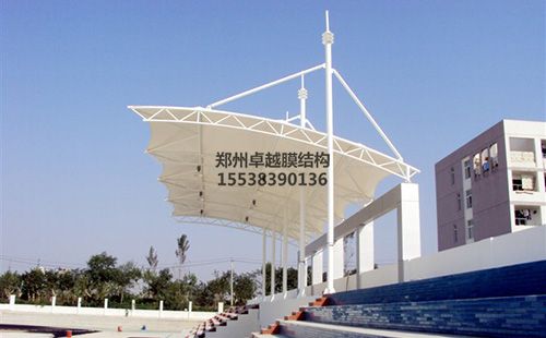 許昌電氣職業(yè)學院膜結(jié)構看臺設計效果圖