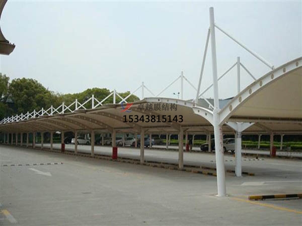 金秀膜結(jié)構【充電站防雨篷】停車棚設計安裝